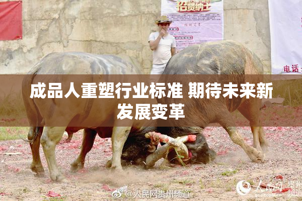 成品人重塑行业标准 期待未来新发展变革