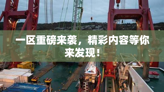 一区重磅来袭，精彩内容等你来发现！