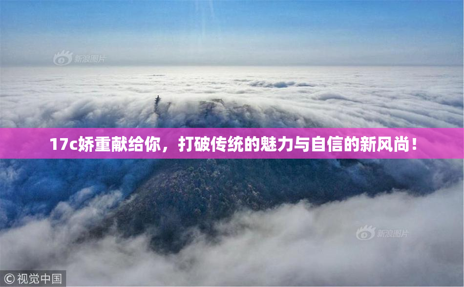 17c娇重献给你，打破传统的魅力与自信的新风尚！