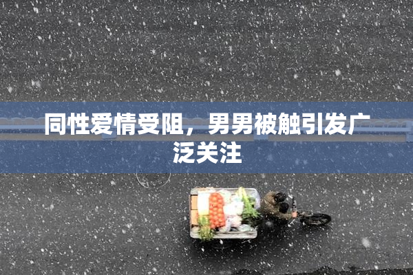 同性爱情受阻，男男被触引发广泛关注