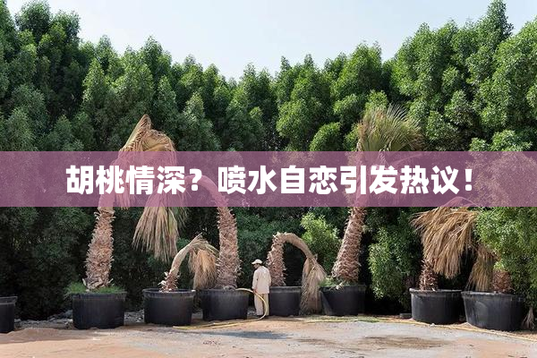 胡桃情深？喷水自恋引发热议！