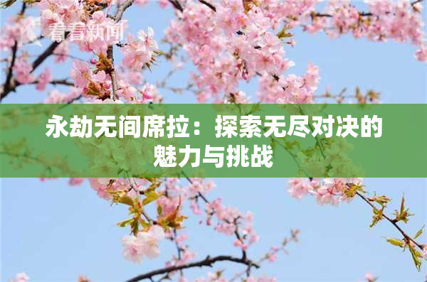 永劫无间席拉：探索无尽对决的魅力与挑战