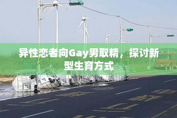异性恋者向Gay男取精，探讨新型生育方式