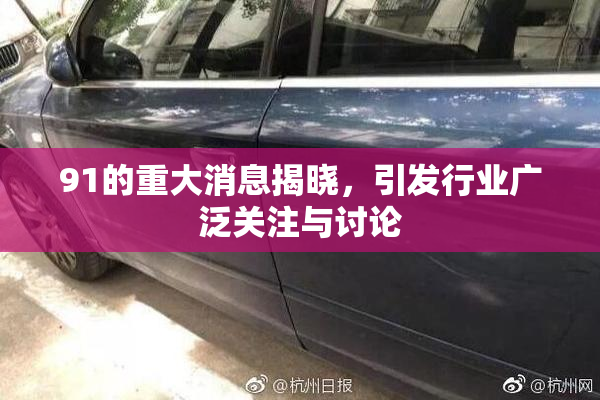 91的重大消息揭晓，引发行业广泛关注与讨论