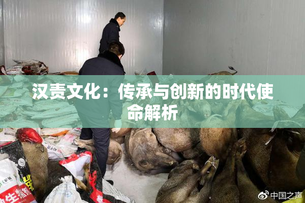 汉责文化：传承与创新的时代使命解析