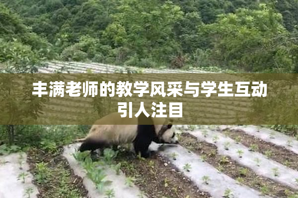 丰满老师的教学风采与学生互动引人注目
