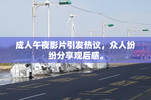 成人午夜影片引发热议，众人纷纷分享观后感。