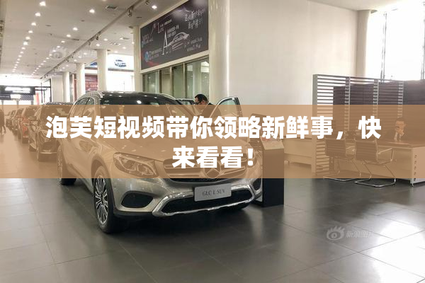 泡芙短视频带你领略新鲜事，快来看看！