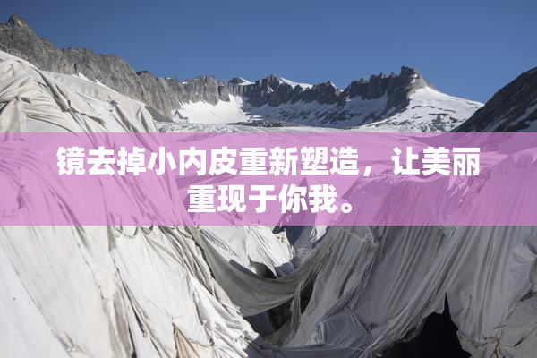 镜去掉小内皮重新塑造，让美丽重现于你我。