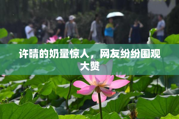 许晴的奶量惊人，网友纷纷围观大赞