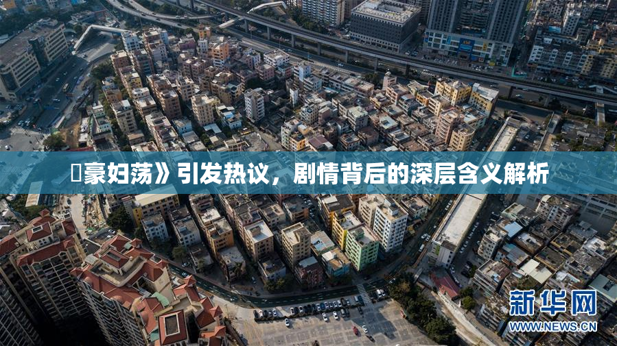 巜豪妇荡》引发热议，剧情背后的深层含义解析