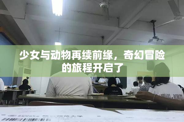 少女与动物再续前缘，奇幻冒险的旅程开启了