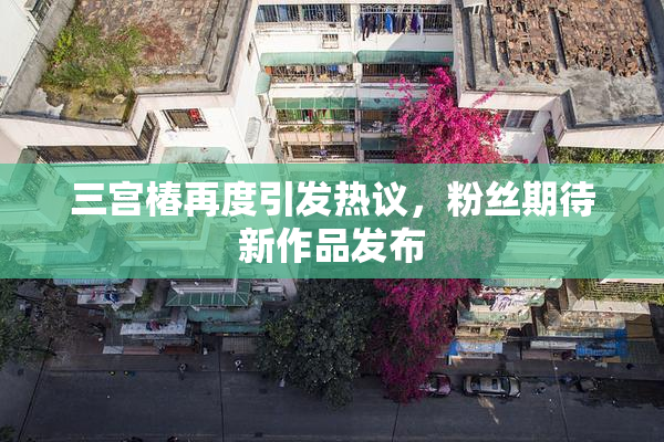 三宫椿再度引发热议，粉丝期待新作品发布