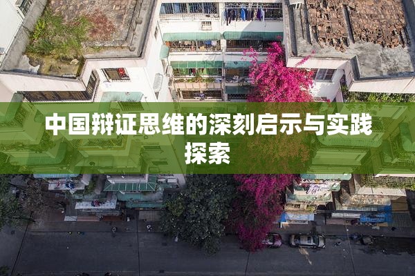 中国辩证思维的深刻启示与实践探索
