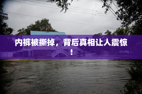 内裤被撕掉，背后真相让人震惊!