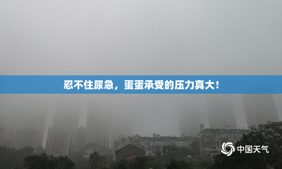 忍不住尿急，蛋蛋承受的压力真大！