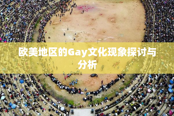欧美地区的Gay文化现象探讨与分析