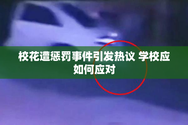 校花遭惩罚事件引发热议 学校应如何应对