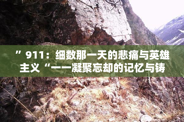 ”911：细数那一天的悲痛与英雄主义“一一凝聚忘却的记忆与铸就的希望