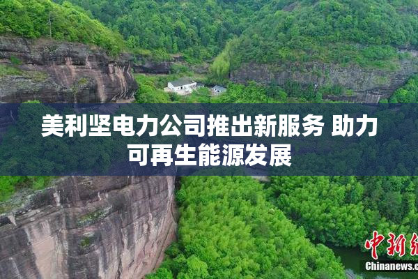 美利坚电力公司推出新服务 助力可再生能源发展