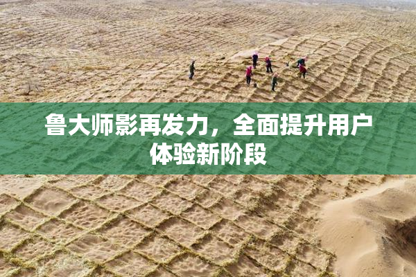 鲁大师影再发力，全面提升用户体验新阶段