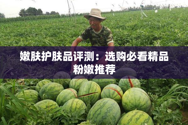 嫩肤护肤品评测：选购必看精品粉嫩推荐