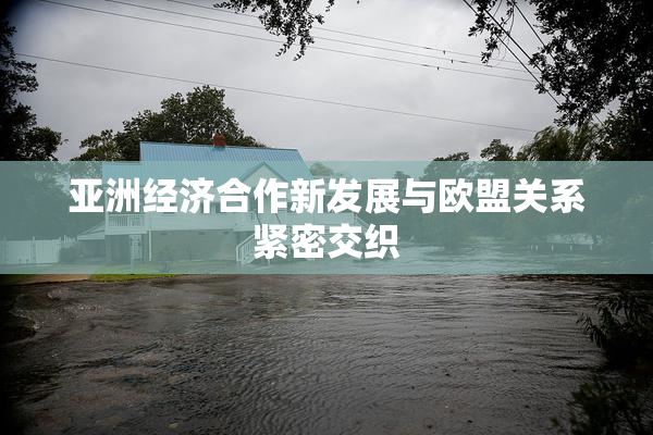 亚洲经济合作新发展与欧盟关系紧密交织