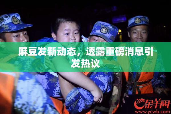 麻豆发新动态，透露重磅消息引发热议