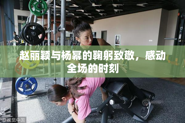 赵丽颖与杨幂的鞠躬致敬，感动全场的时刻