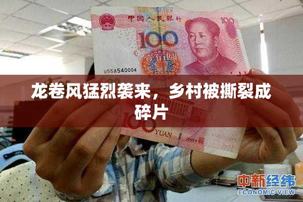 龙卷风猛烈袭来，乡村被撕裂成碎片