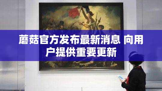 蘑菇官方发布最新消息 向用户提供重要更新