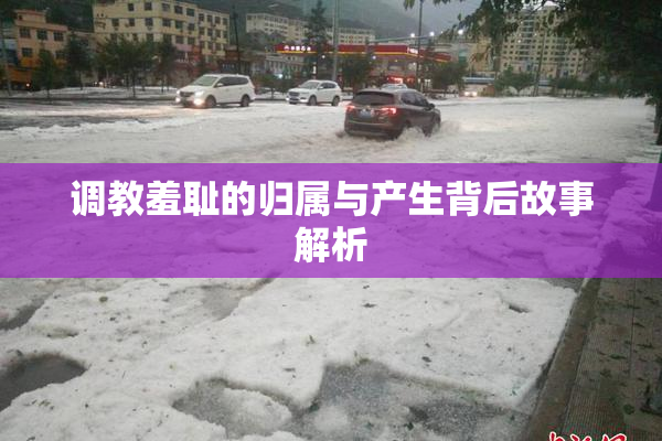 调教羞耻的归属与产生背后故事解析