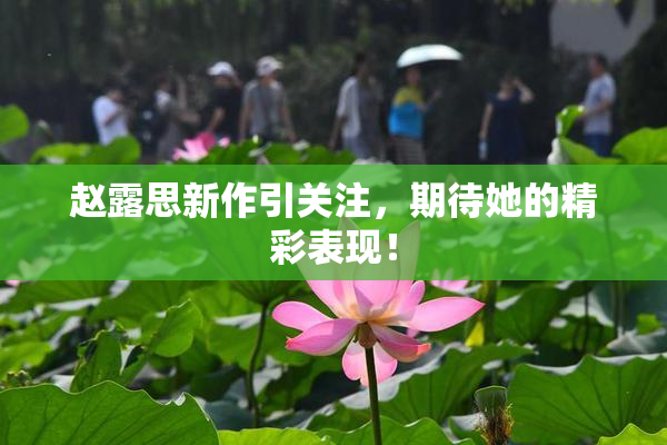 赵露思新作引关注，期待她的精彩表现！