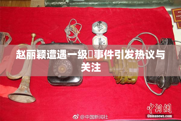 赵丽颖遭遇一级婬事件引发热议与关注