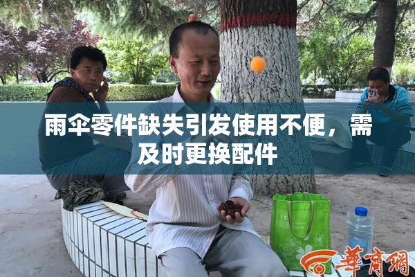 雨伞零件缺失引发使用不便，需及时更换配件