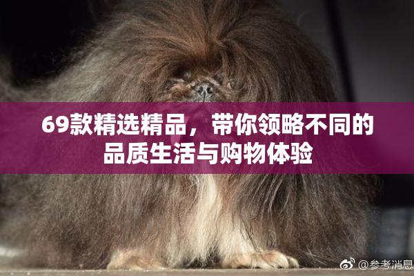 69款精选精品，带你领略不同的品质生活与购物体验