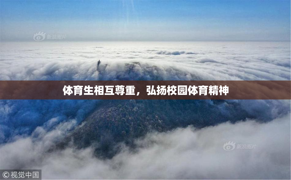 体育生相互尊重，弘扬校园体育精神