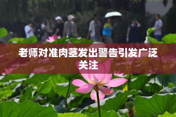 老师对准肉茎发出警告引发广泛关注