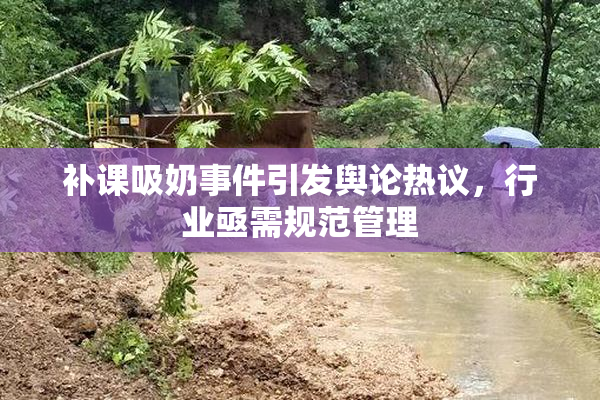 补课吸奶事件引发舆论热议，行业亟需规范管理