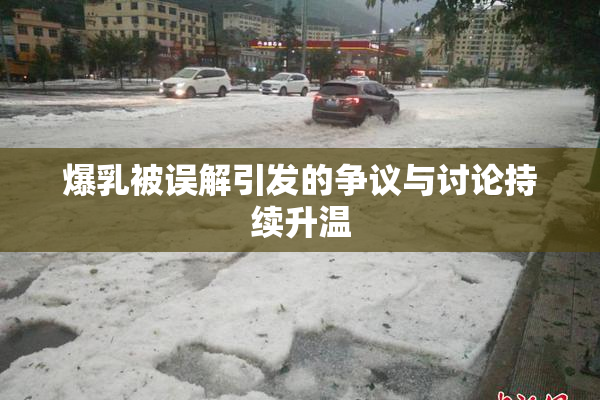 爆乳被误解引发的争议与讨论持续升温