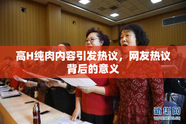 高H纯肉内容引发热议，网友热议背后的意义