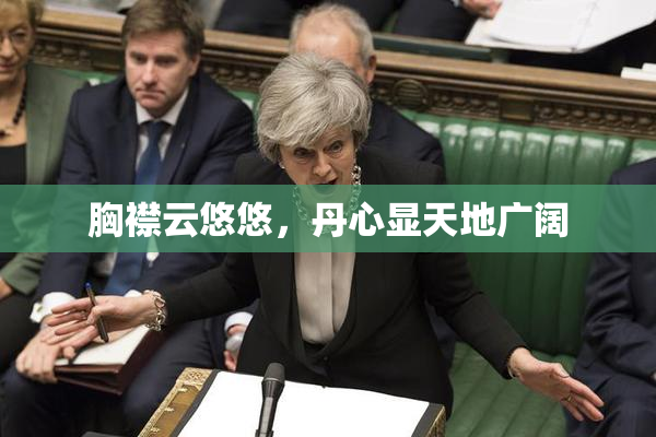 胸襟云悠悠，丹心显天地广阔