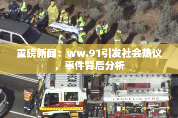 重磅新闻：ww.91引发社会热议，事件背后分析
