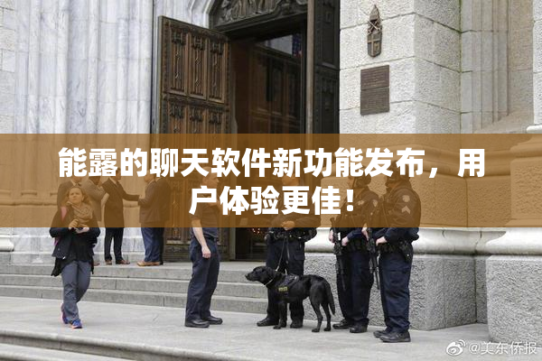 能露的聊天软件新功能发布，用户体验更佳！