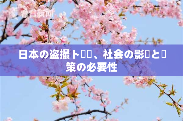 日本の盗撮ト問題、社会の影響と対策の必要性