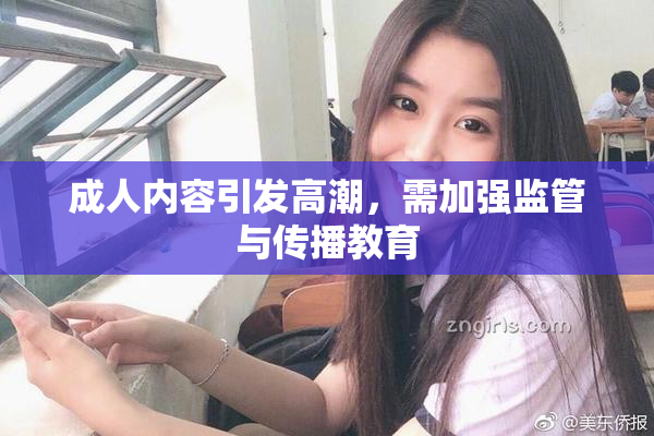 成人内容引发高潮，需加强监管与传播教育