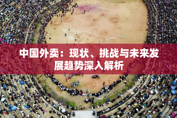 中国外卖：现状、挑战与未来发展趋势深入解析