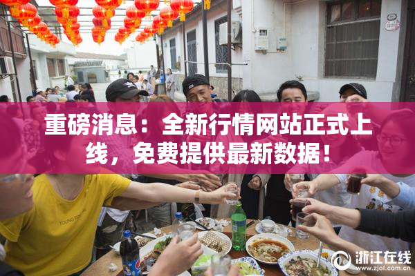 重磅消息：全新行情网站正式上线，免费提供最新数据！