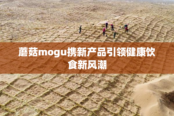 蘑菇mogu携新产品引领健康饮食新风潮