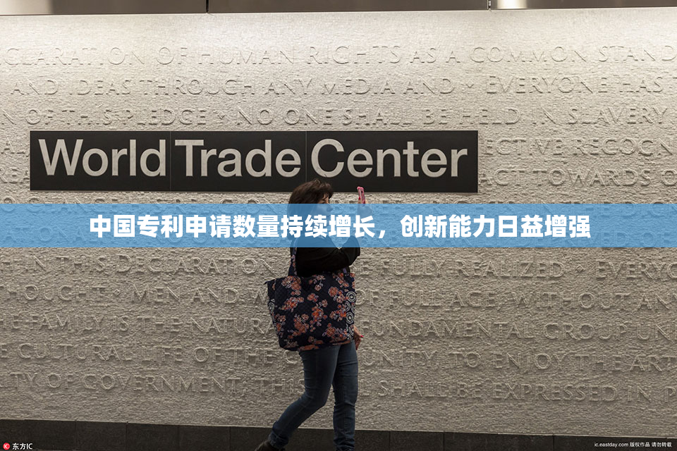 中国专利申请数量持续增长，创新能力日益增强